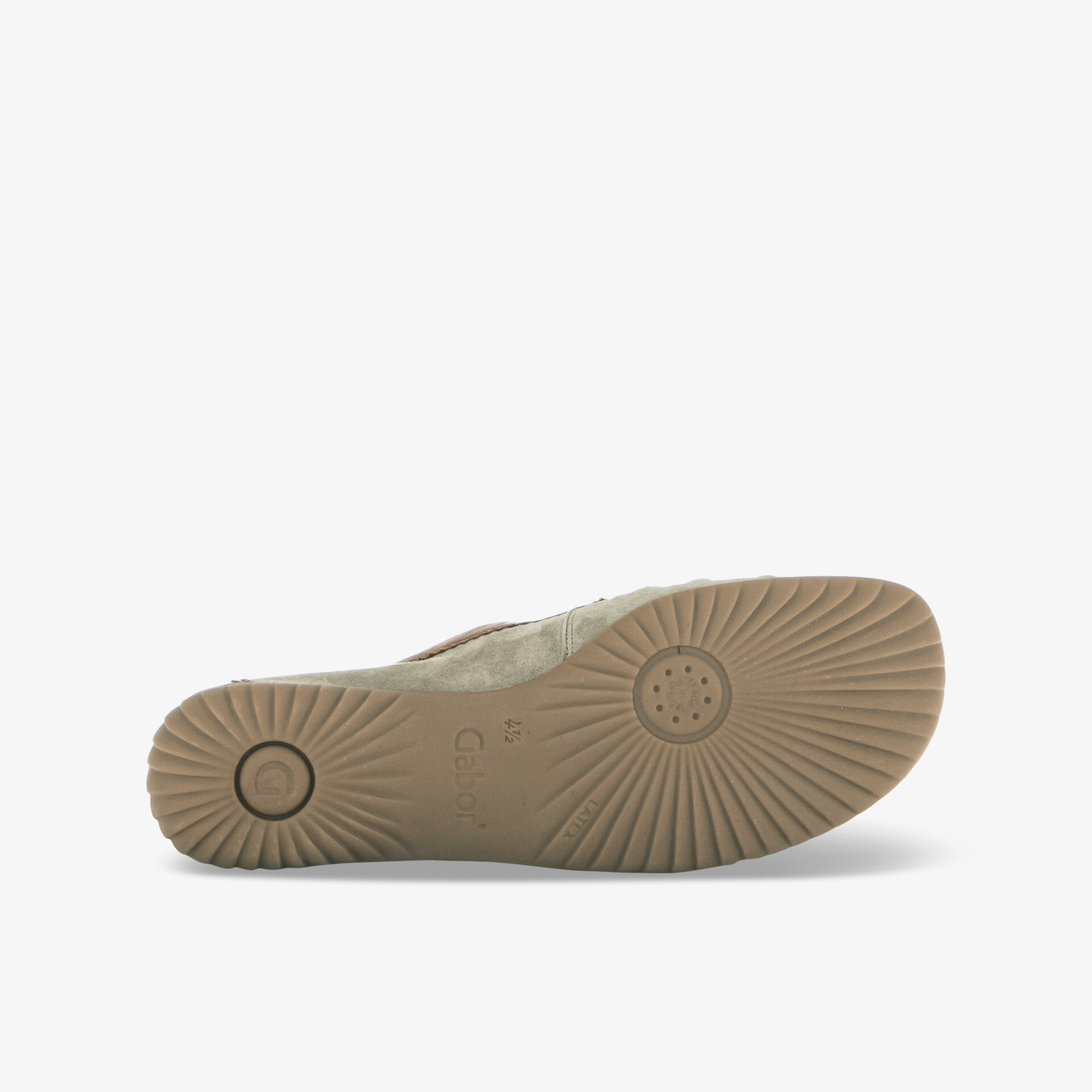 Gabor comfort Damen Slipper grün