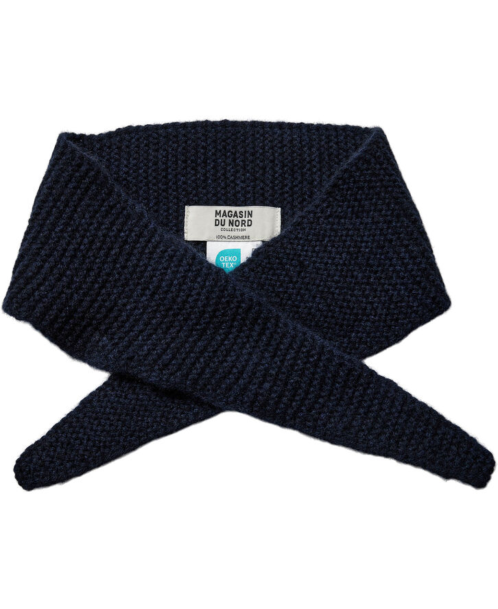 Magasin du Nord Collection Classic 5 - 11cmx74cm - 100% Cashmere Navy