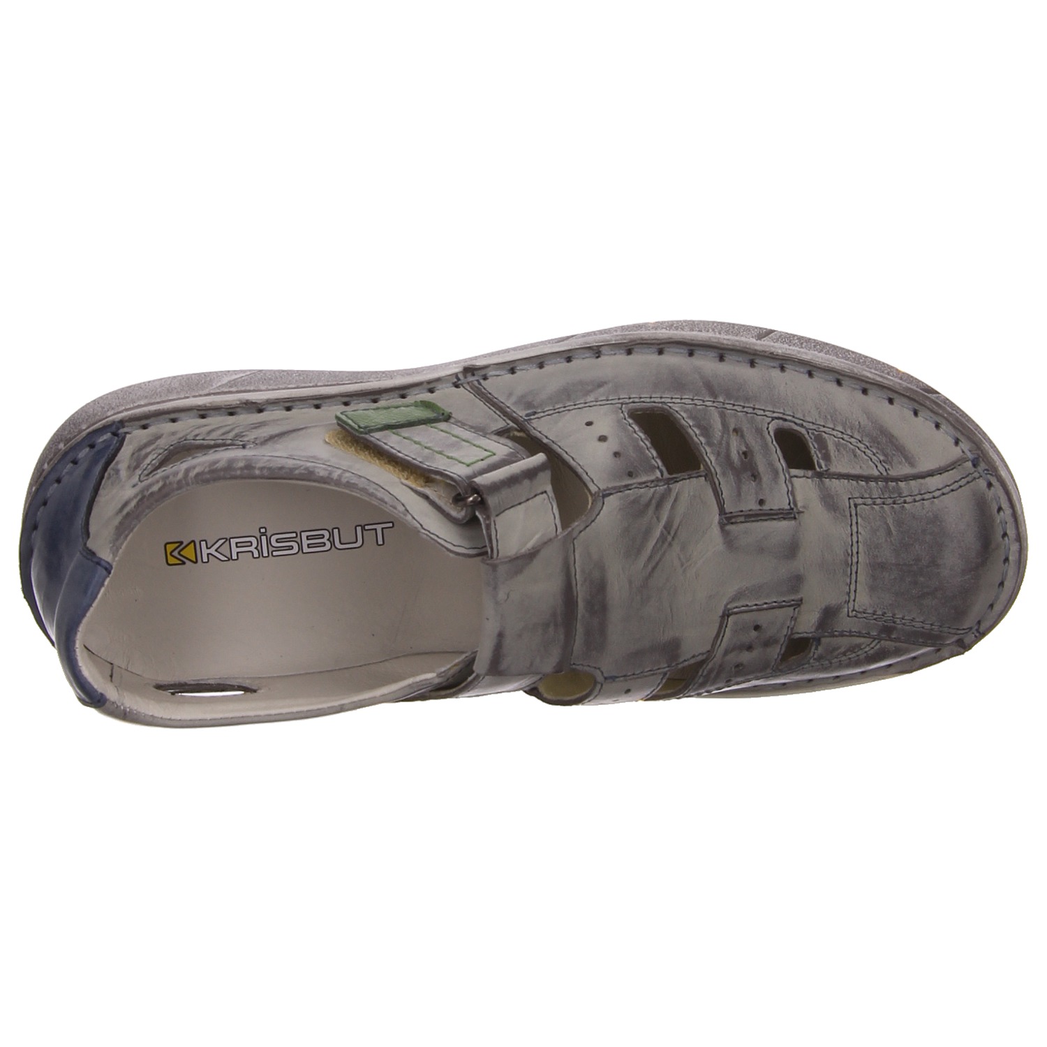 Krisbut Slipper grau grau