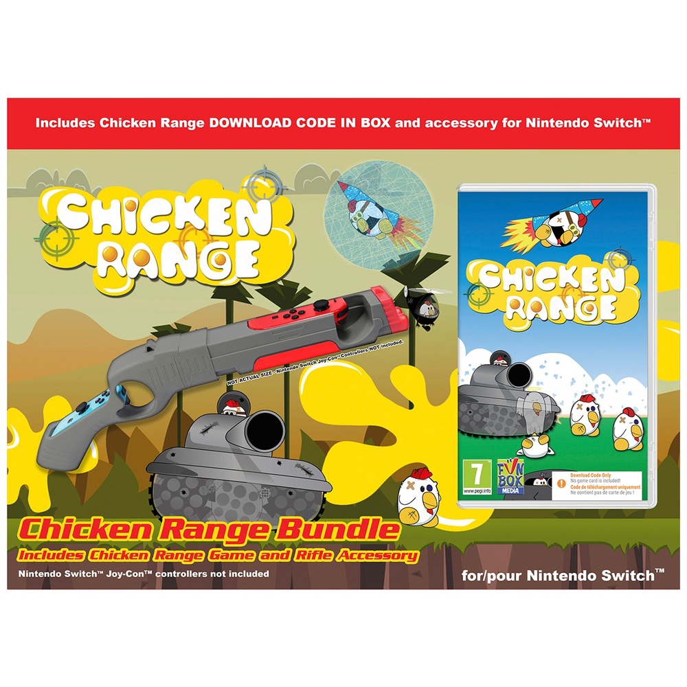 Hühnerstall + Graues Gewehr Bundle Nintendo Switch (Code in der Box)