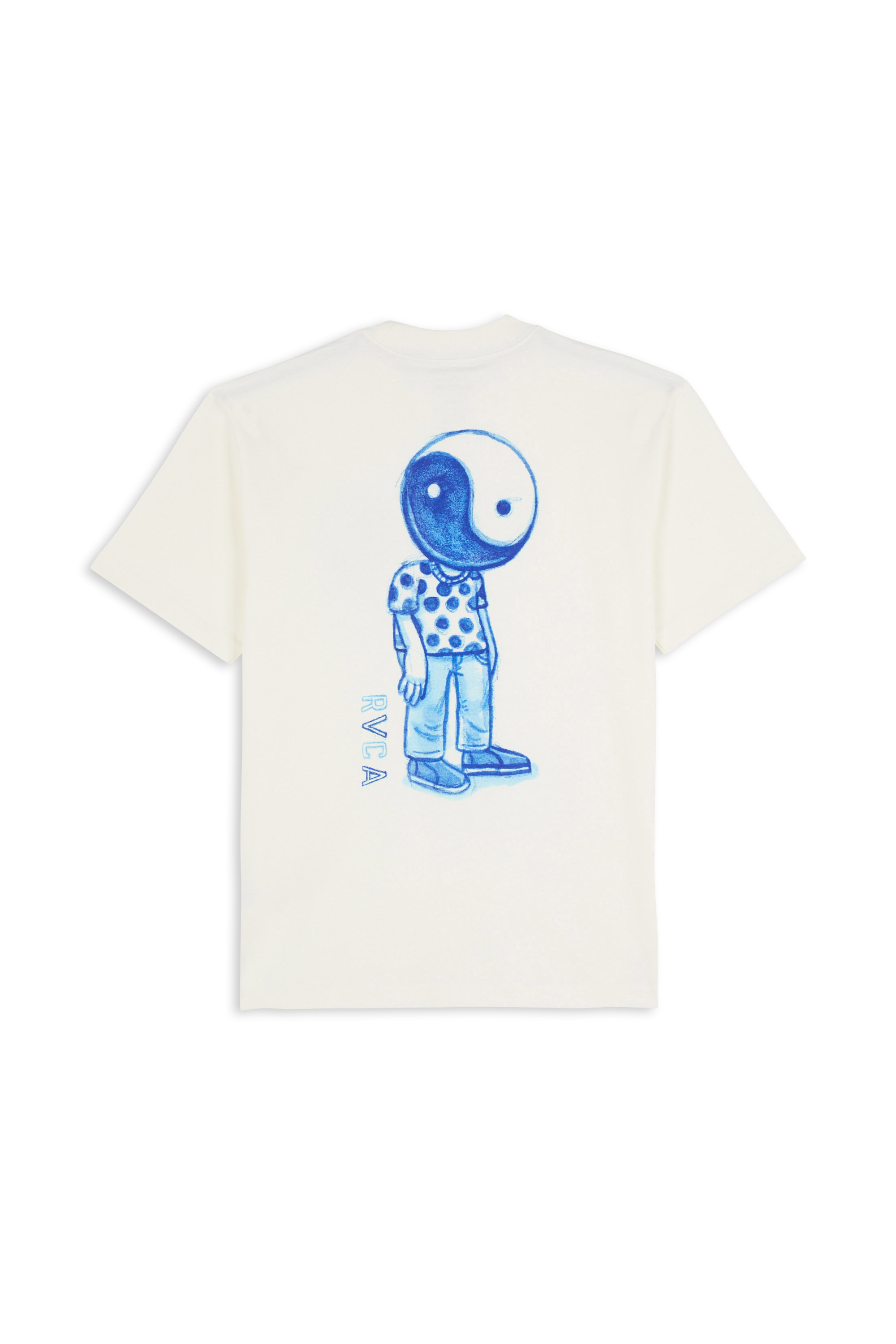 RVCA T-shirt BALANCE BOY Blanc