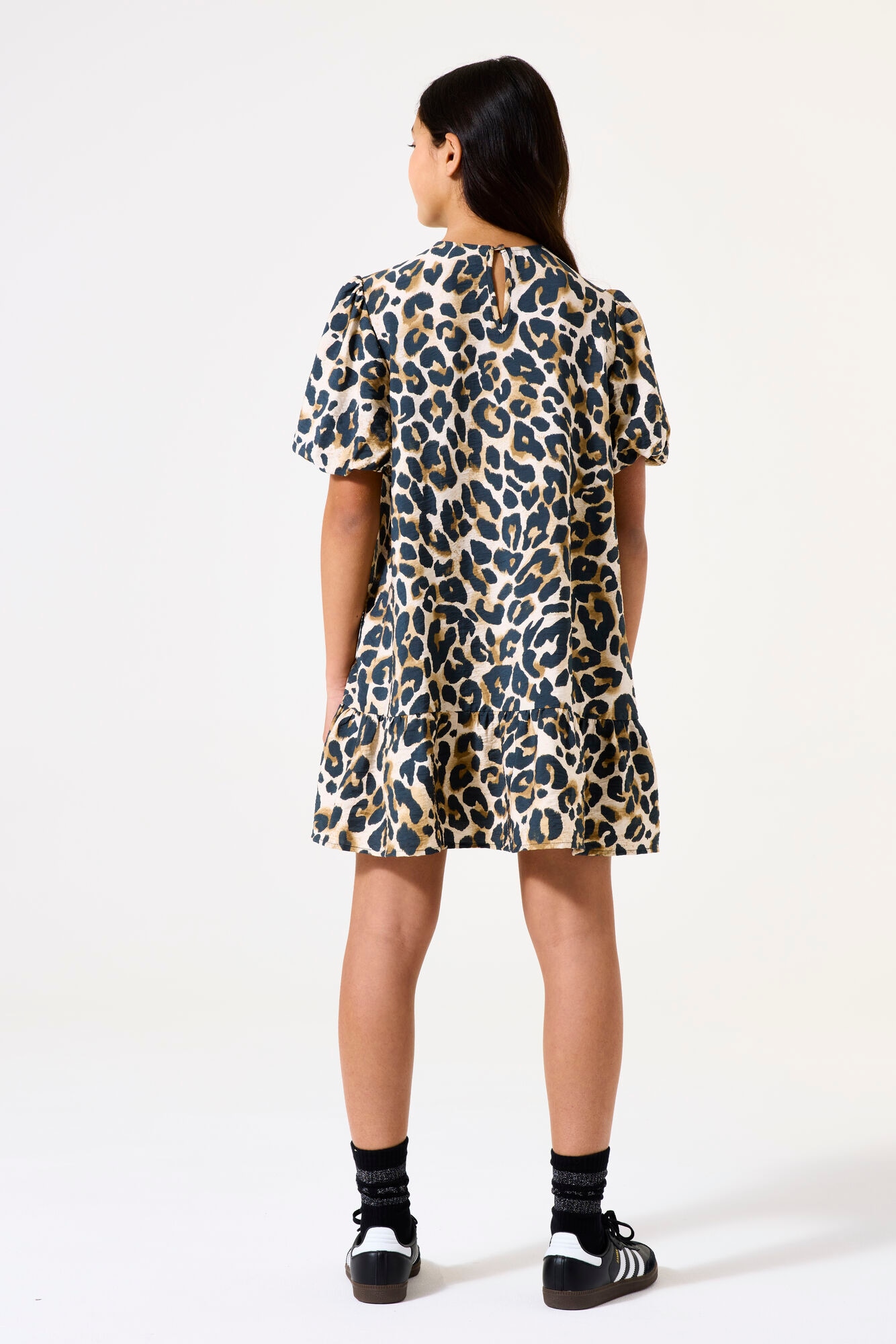 Garcia Sommerkleid mit Leo-Print