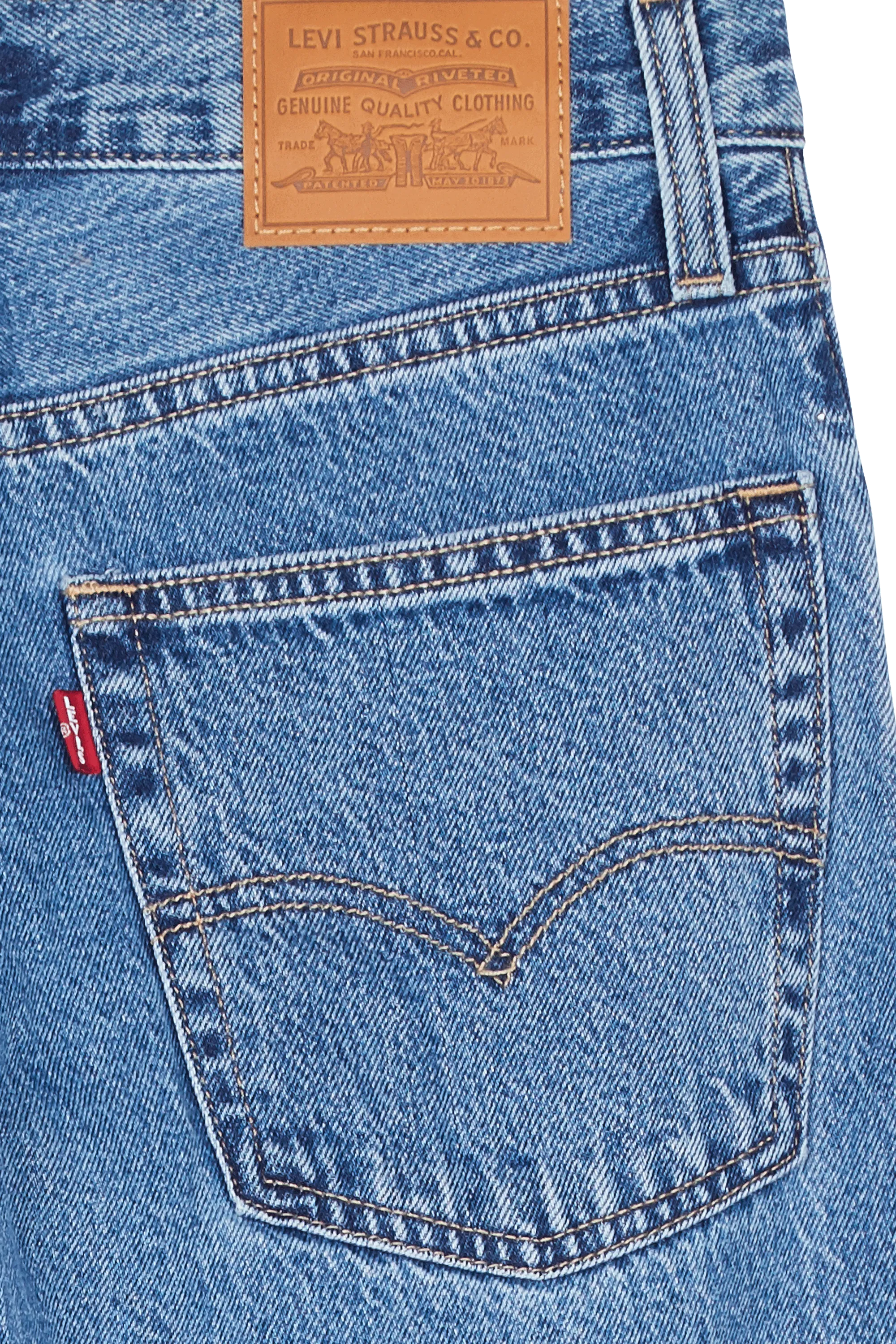 LEVI'S Jean DAD BAGGY Bleu