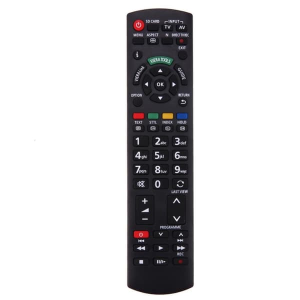 TV erstatning fjernkontroll for Panasonic N2QAYB EUR