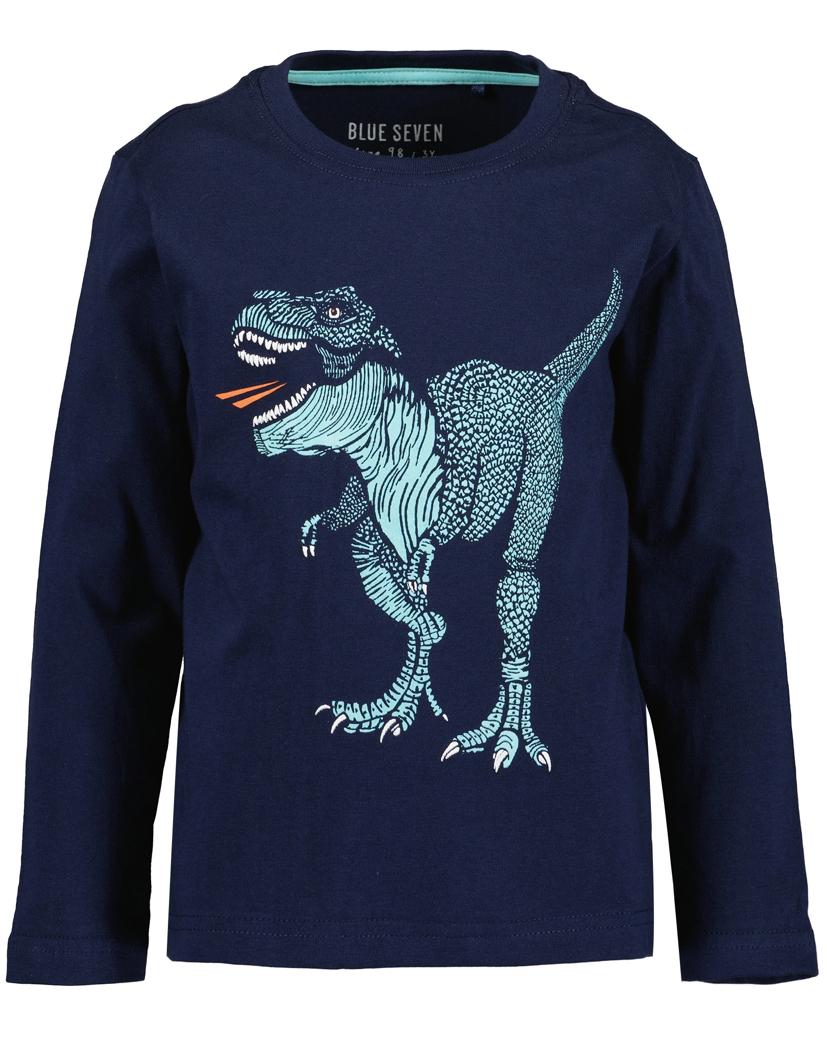 Langarmshirt T-REX ROAR in ultramarin