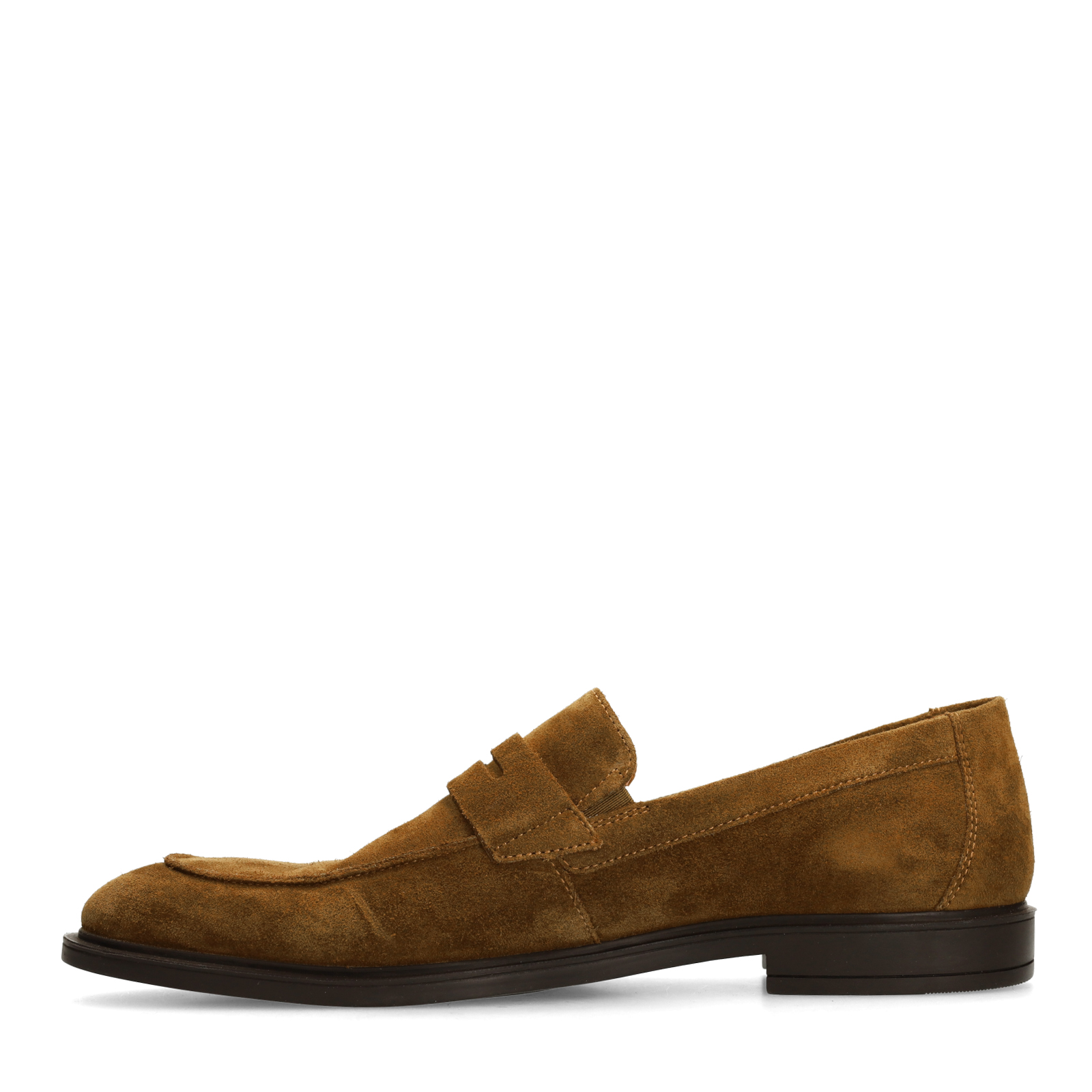 Cognac suède loafers