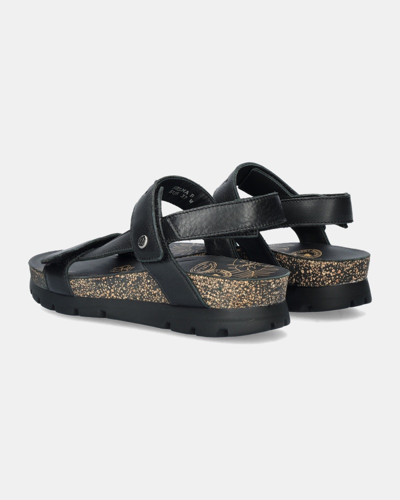 Panama Jack Selma Sandalen  - zwart