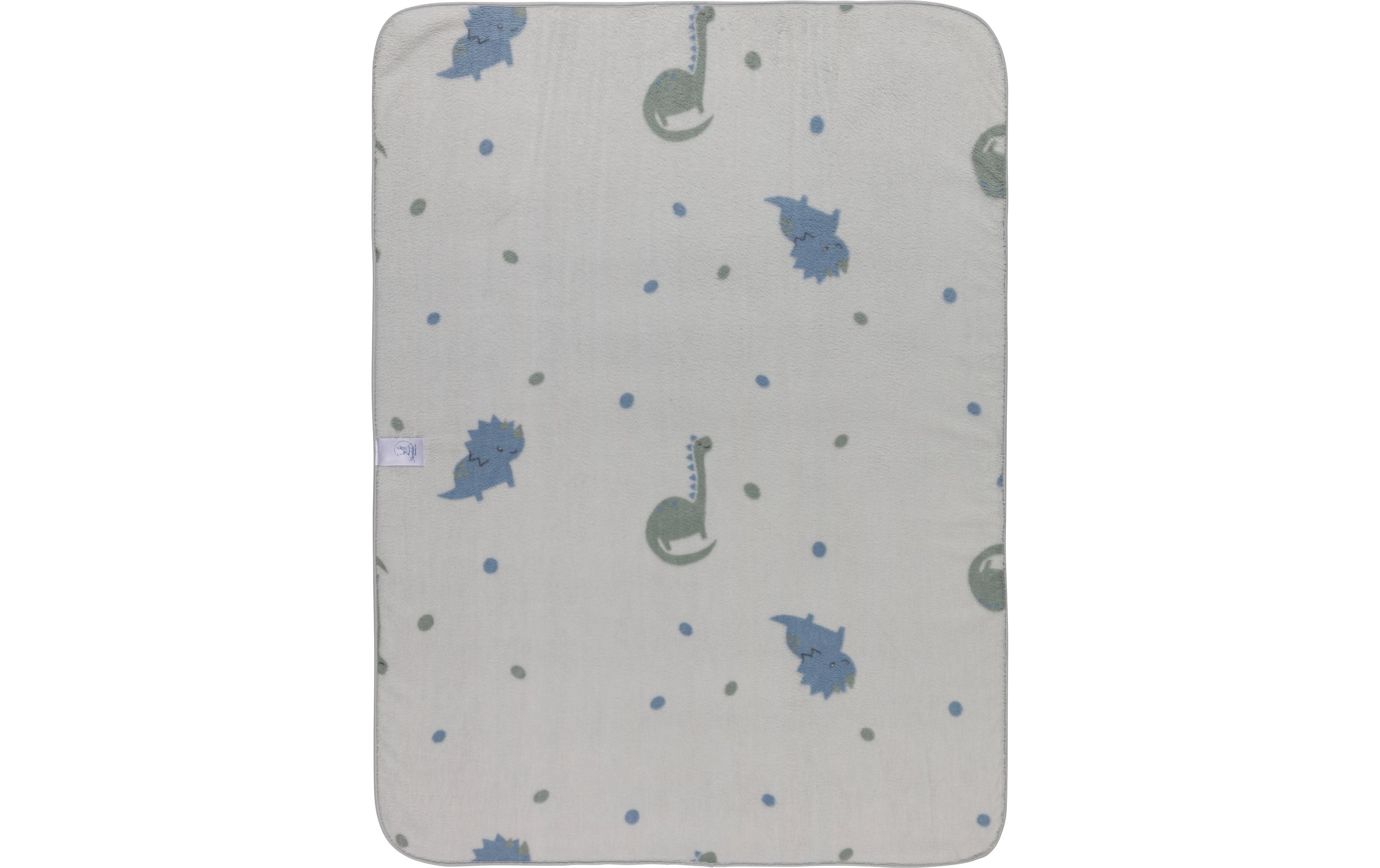 Kuscheldecke Dino RexiBabydecke mit Dino-Motiv