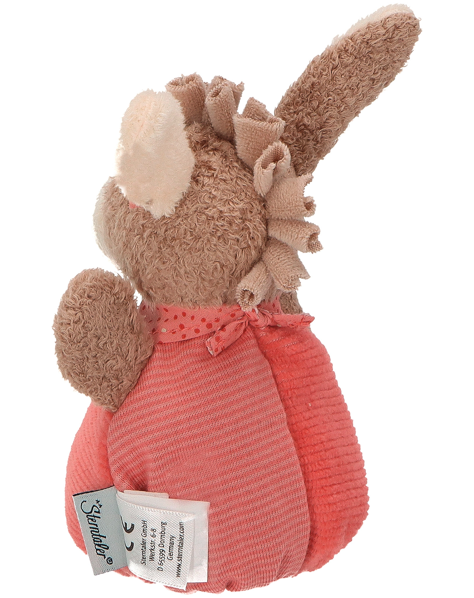 Knuddelsäckchen ESEL EMMILY (15 cm) in hellrot