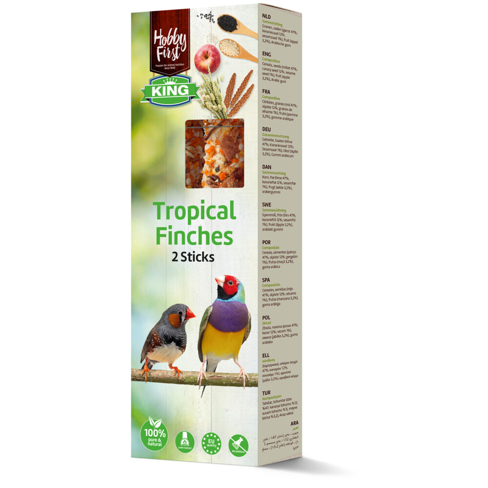 HobbyFirst King Sticks Exotische Vinken Seed60 gr