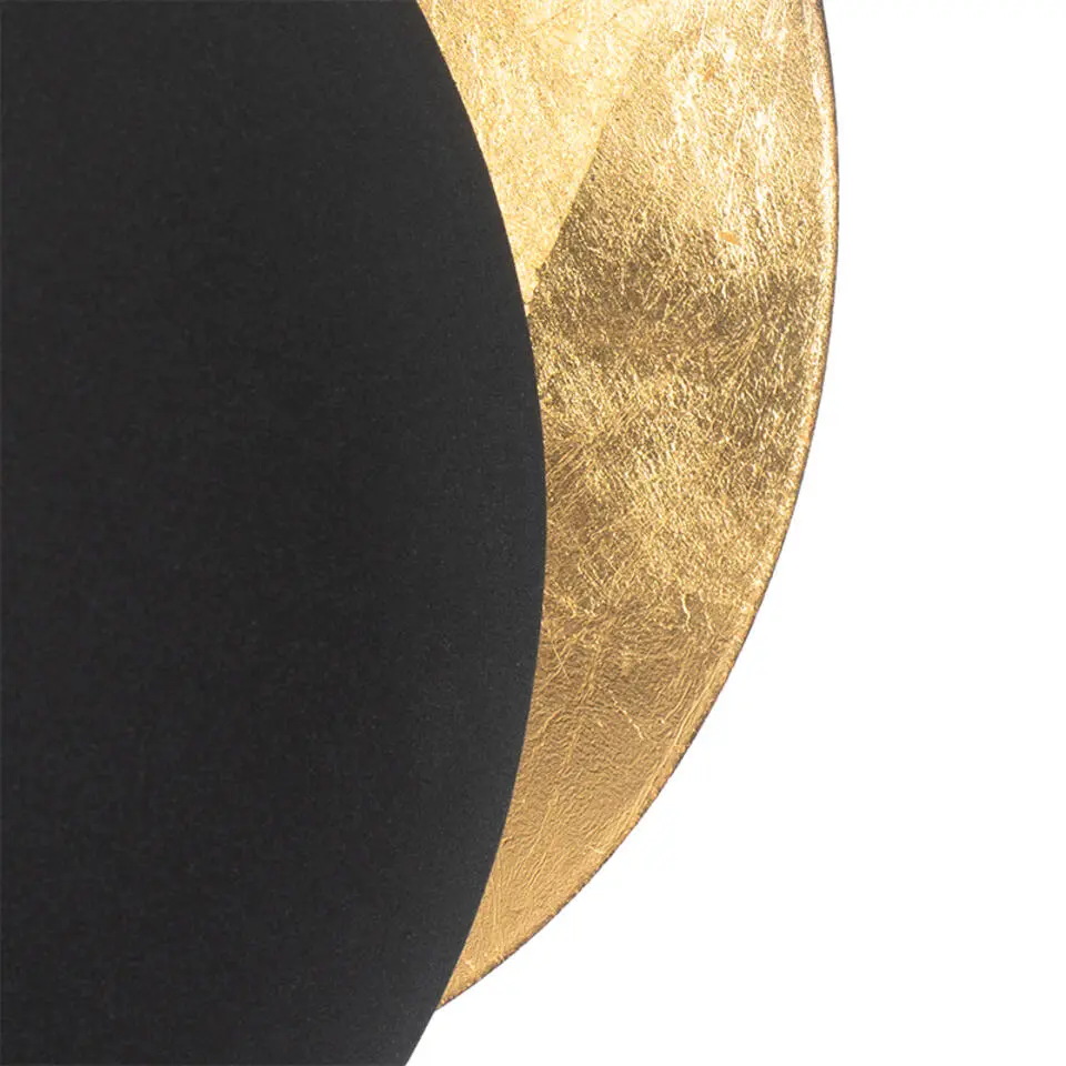 Qazqa wandlampen sunrise zwart g9