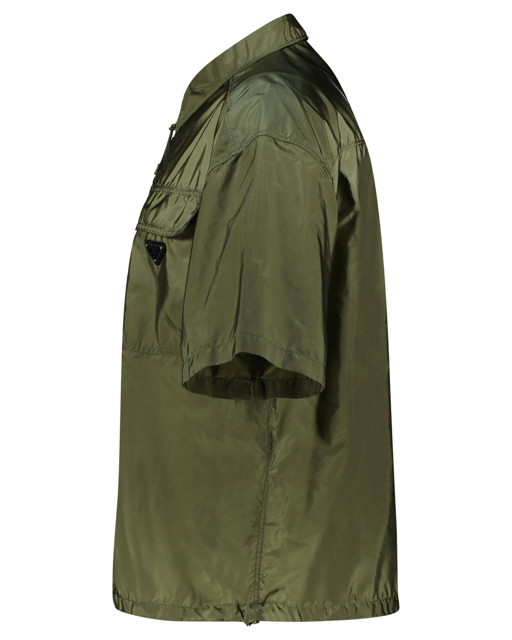 Prada| Herren Hemd aus leichtem Re-Nylon Oversized Fit