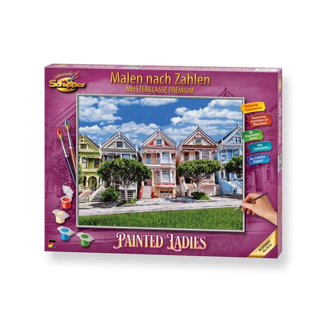 Schipper - Malen nach Zahlen - Painted Ladies - Meisterklasse Premium