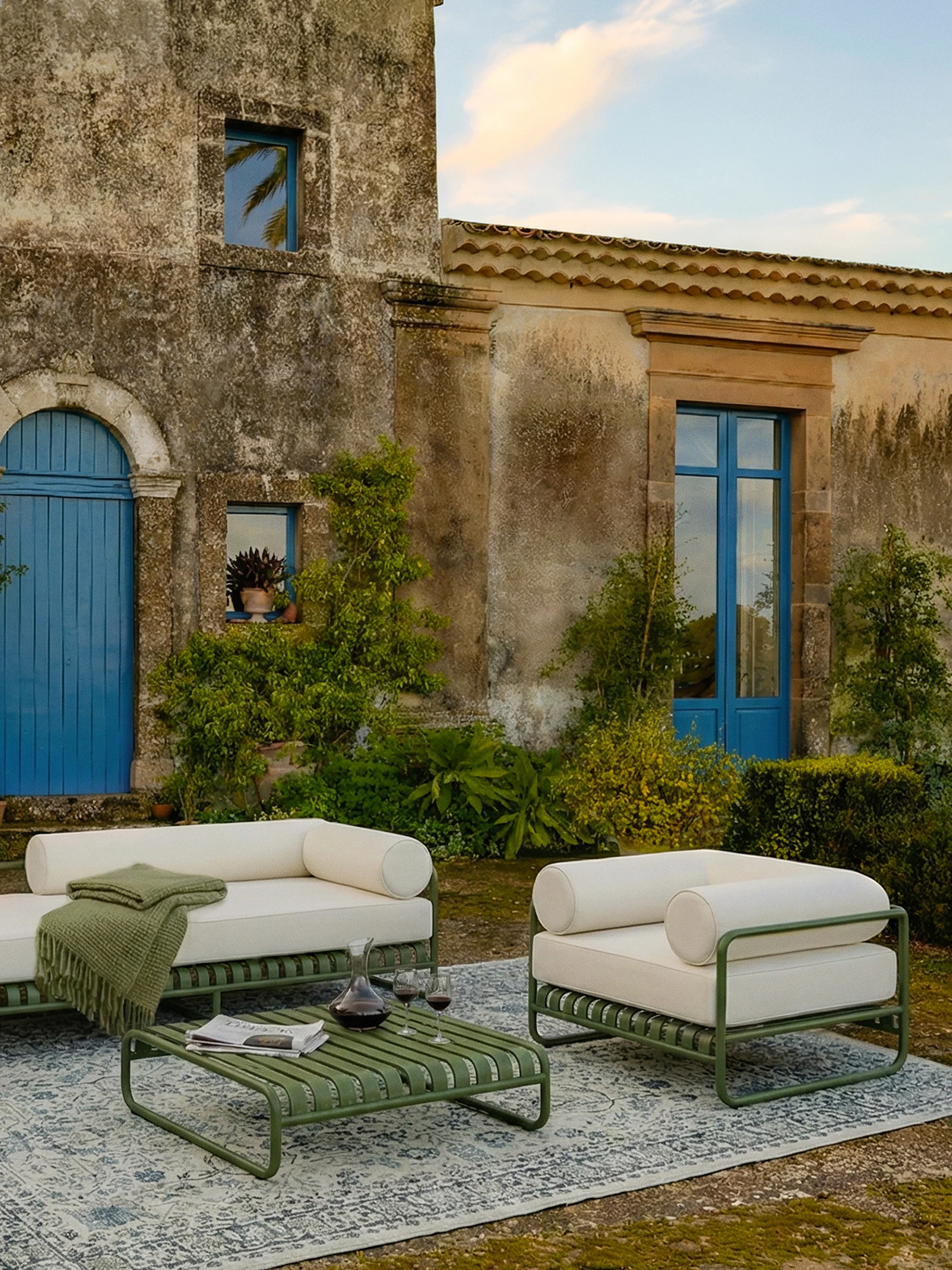 Tuin loungefauteuil Caio