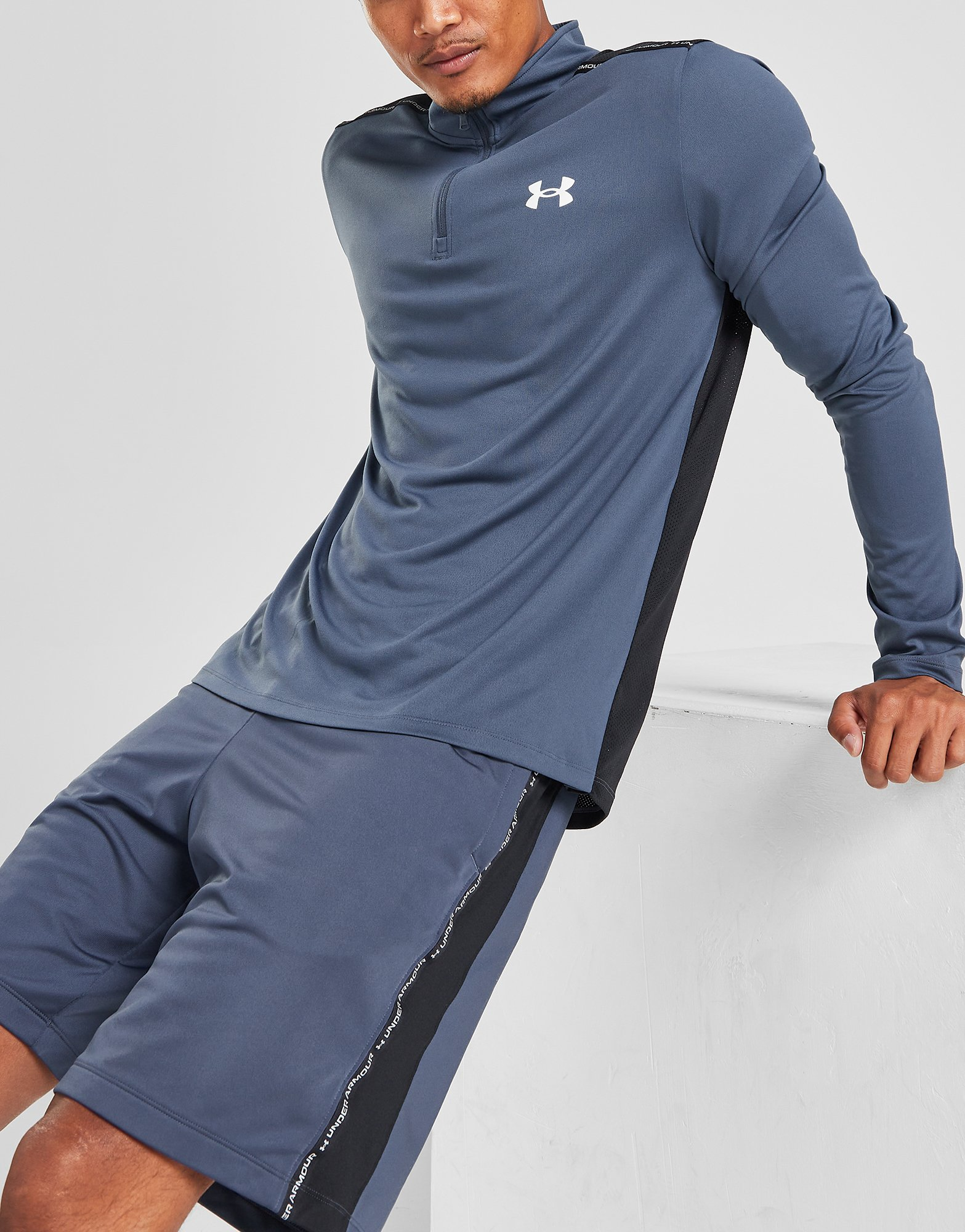 Under Armour Haut Zippé HeatGear Homme