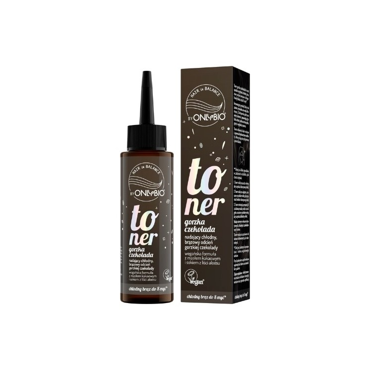 OnlyBio Hair in Balance Haartoner Dunkle Schokolade 100 ml