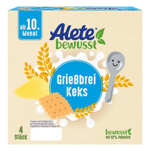 ALETE Grießbrei Keks
