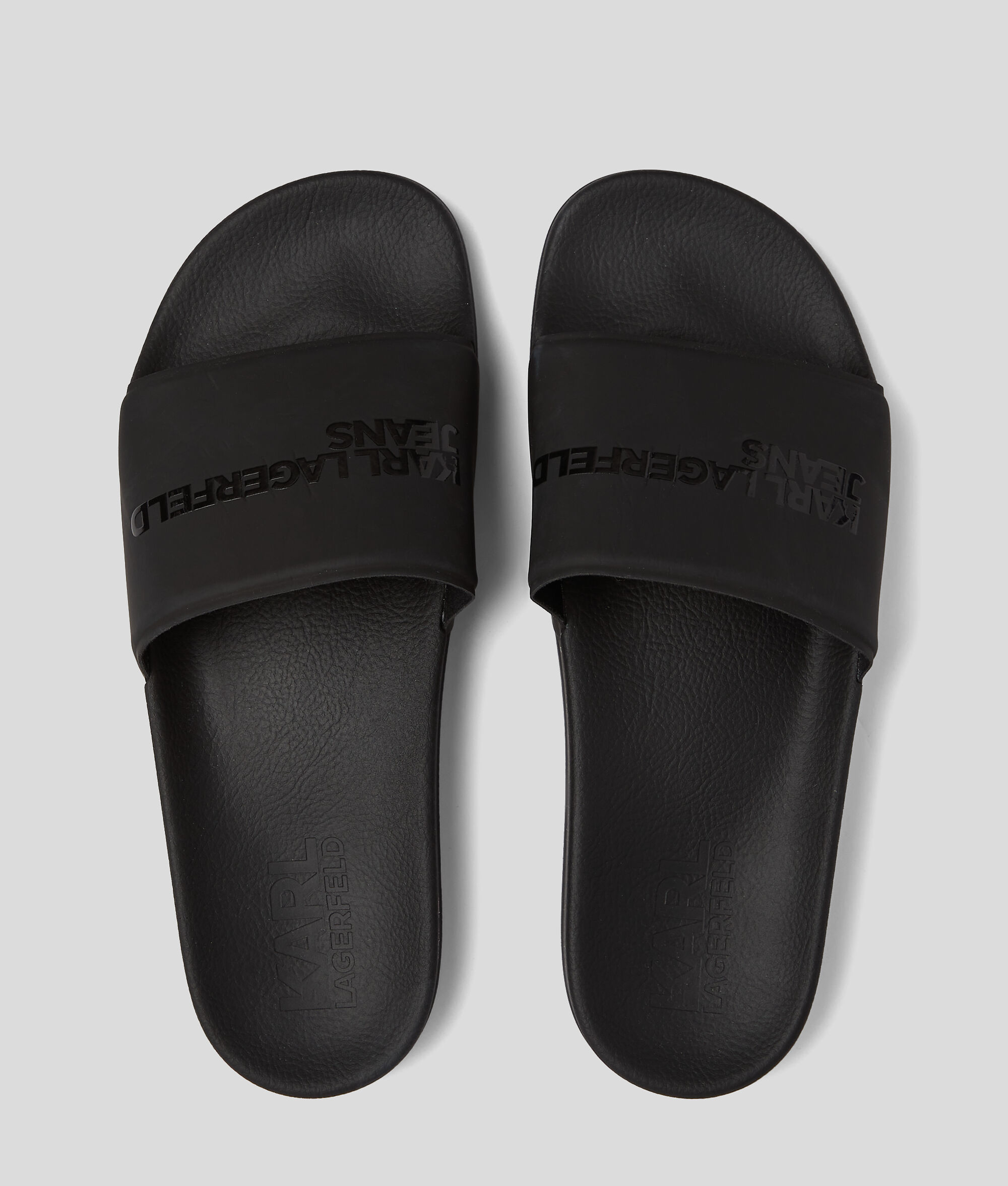 Mules à logo KLJ Kondo