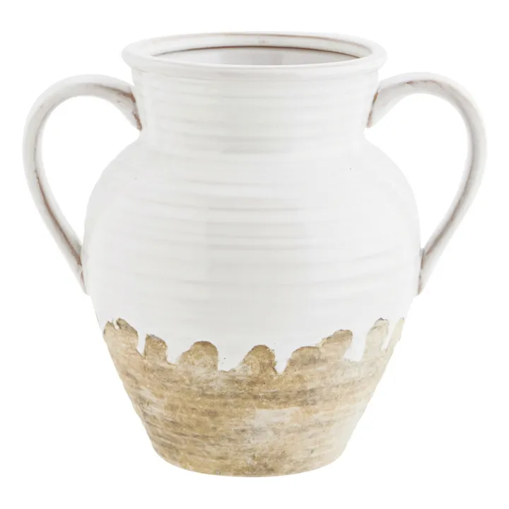 Madam Stoltz Vase en grès | Blanc