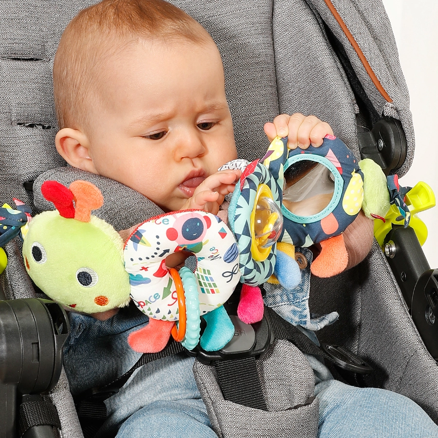 fehn® Kinderwagenkette Raupe COLOR Friends