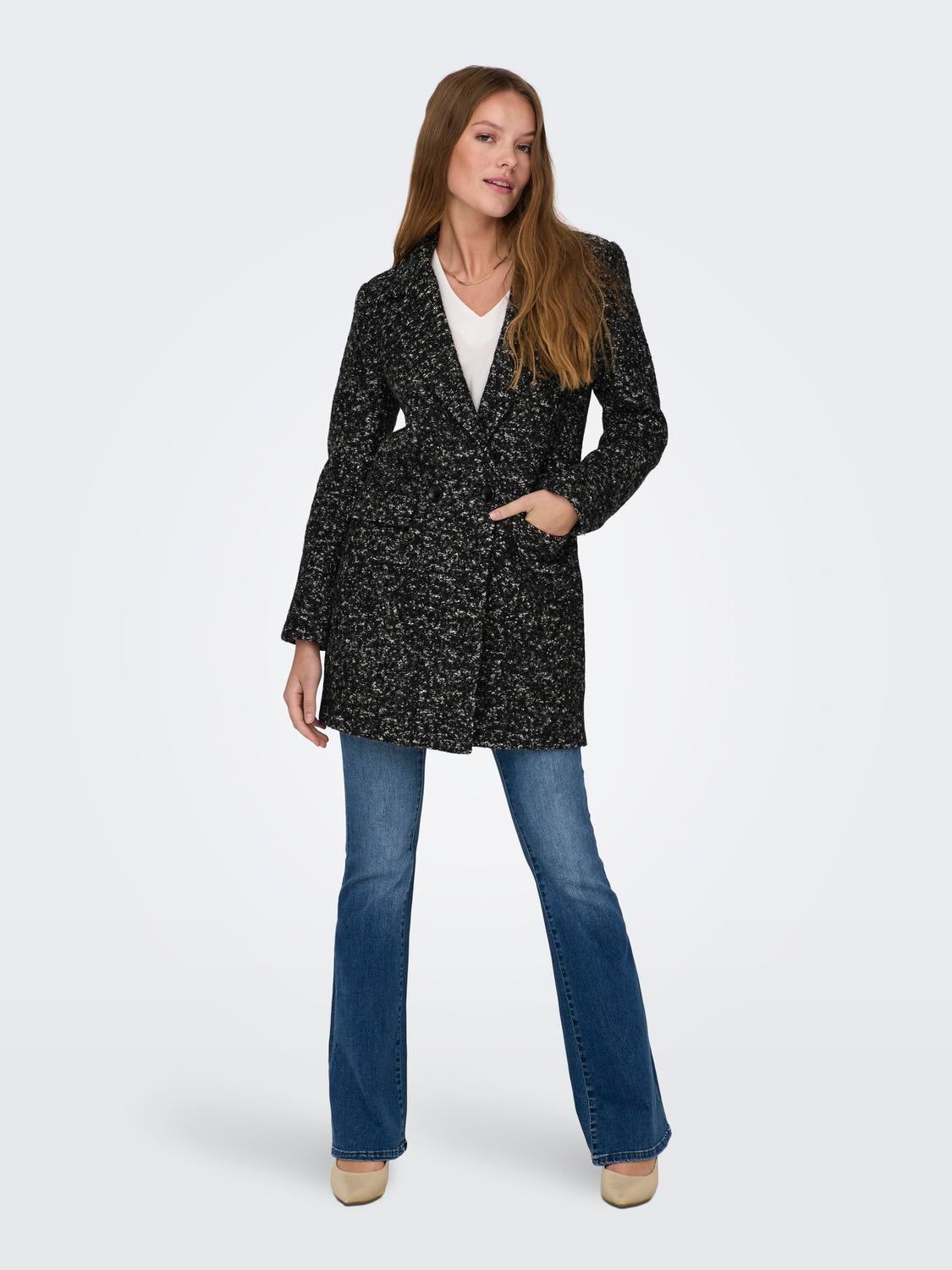ONLNEWALLY Mantel Black