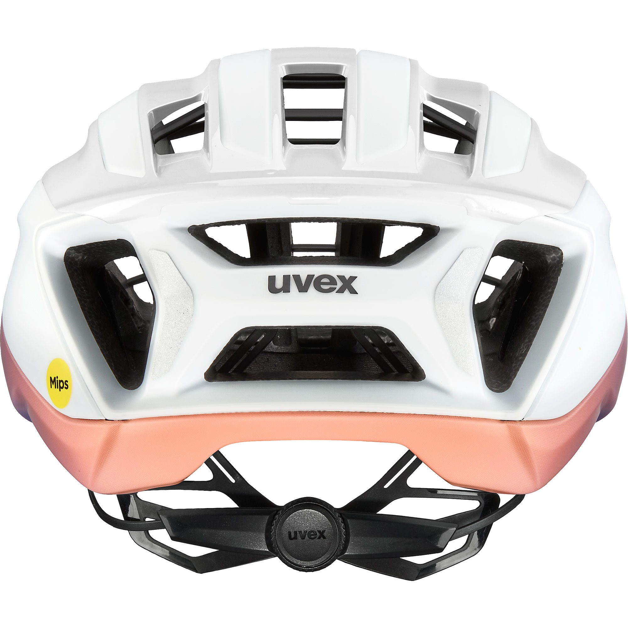 Uvex Surge aero MIPS Fahrradhelm white-lilac apricot matt