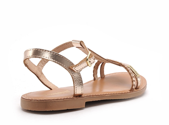 Les tropeziennes nu pieds enfant badou e or
