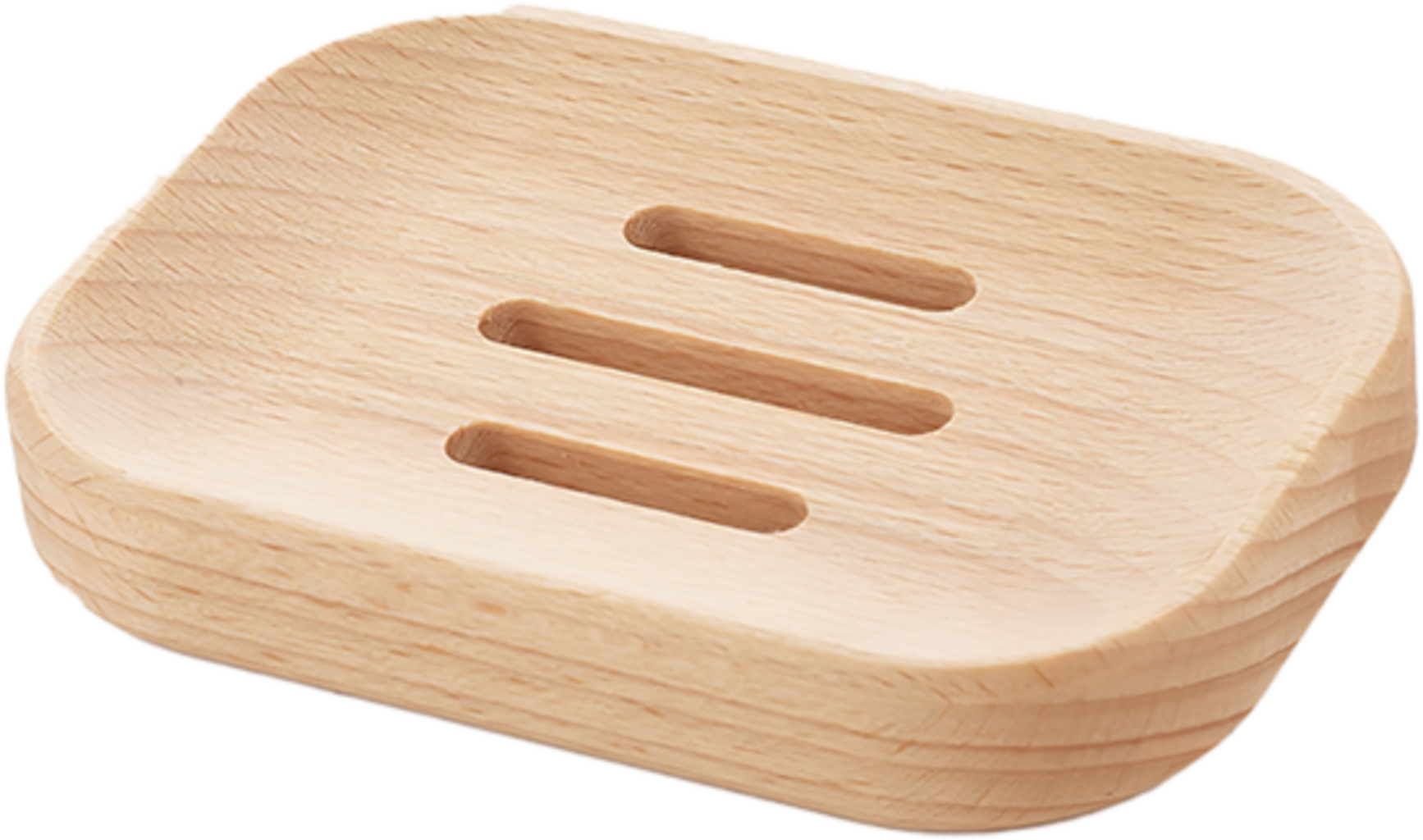 Avril  Beechwood Soap Dish