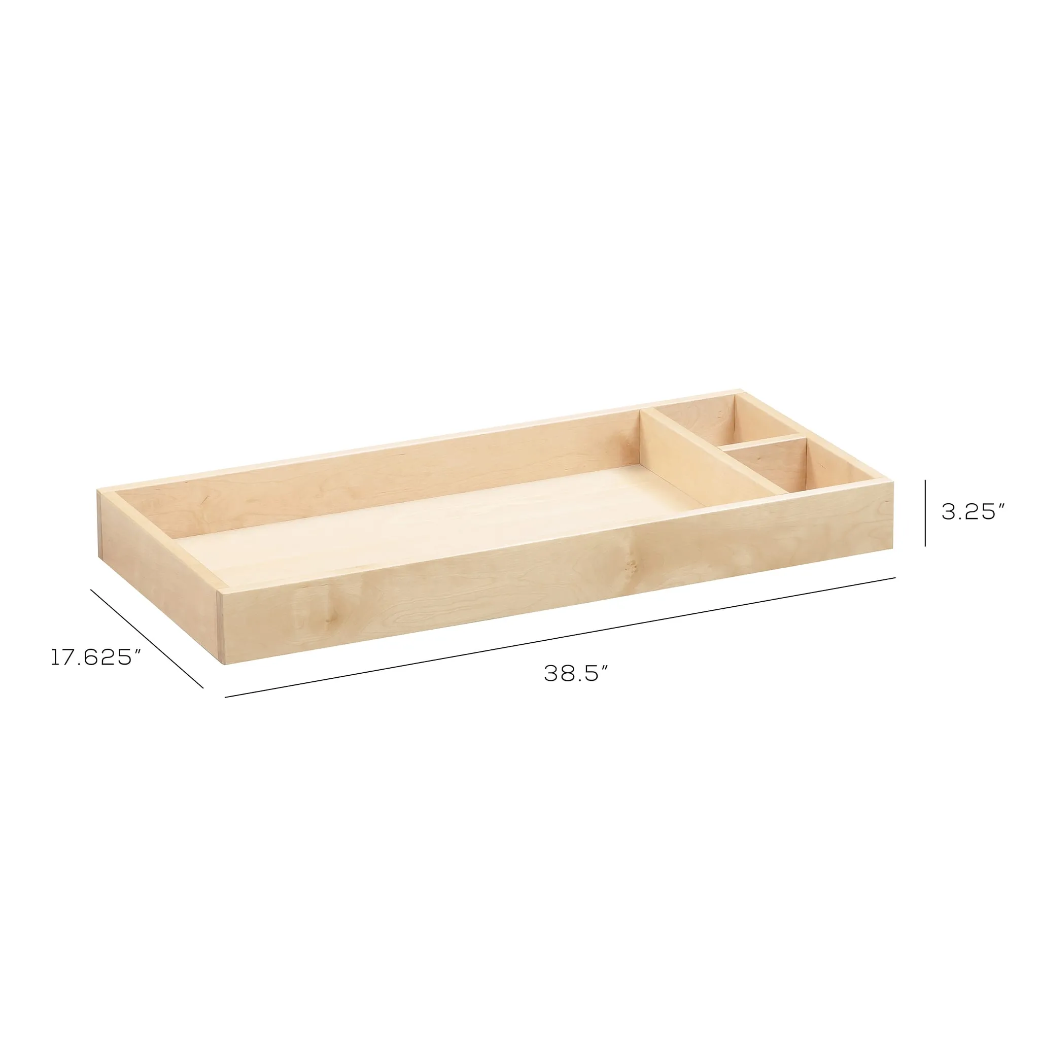 Babyletto Plateau à Langer Amovible Nifty - Bouleau Naturel