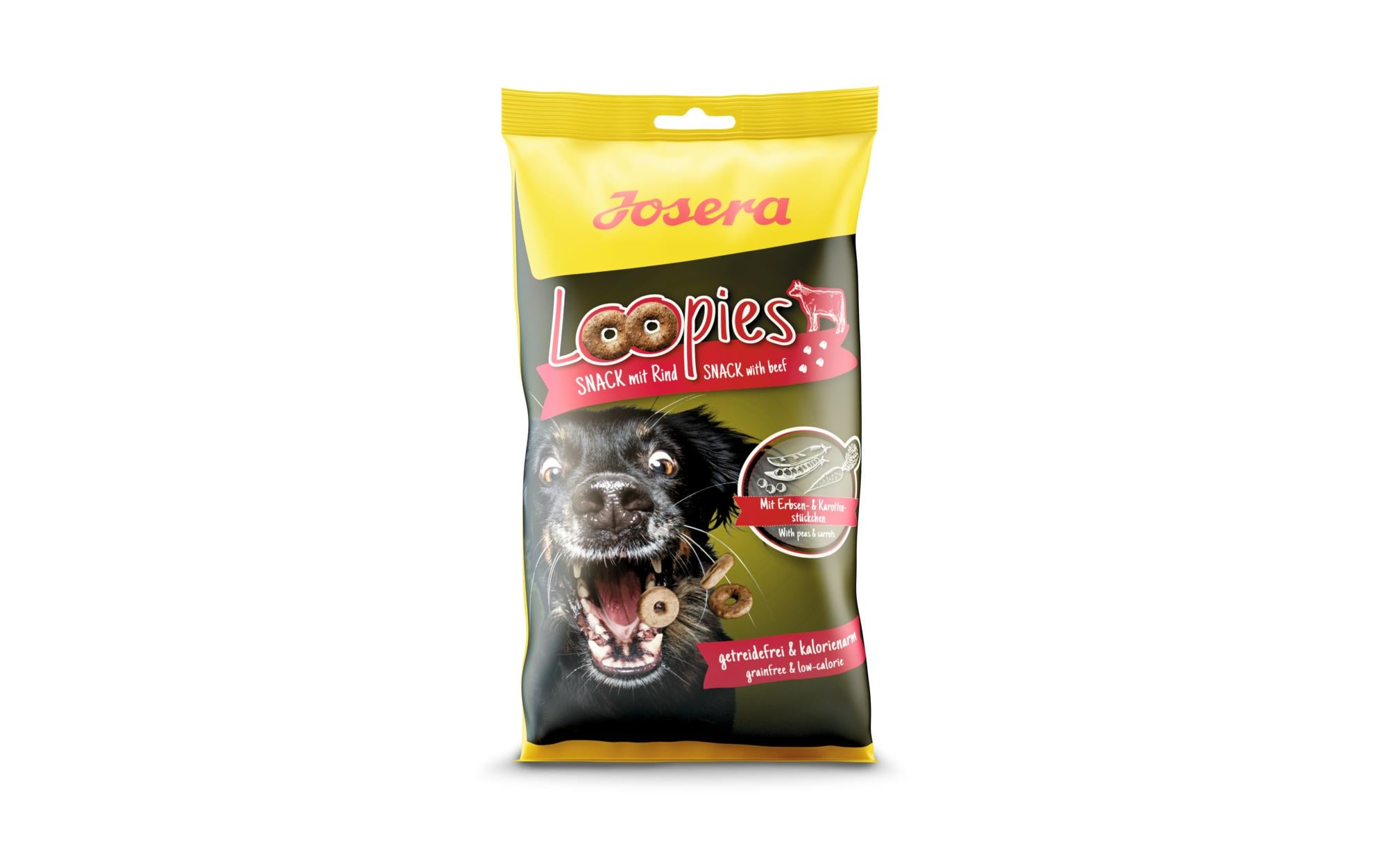 Snack Loopies mit Rind, 150 gHundesnack