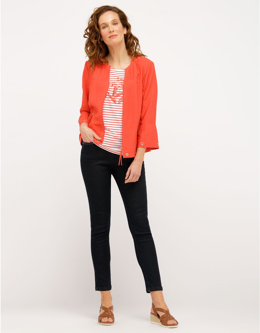 Pantalon slim jean bleu
