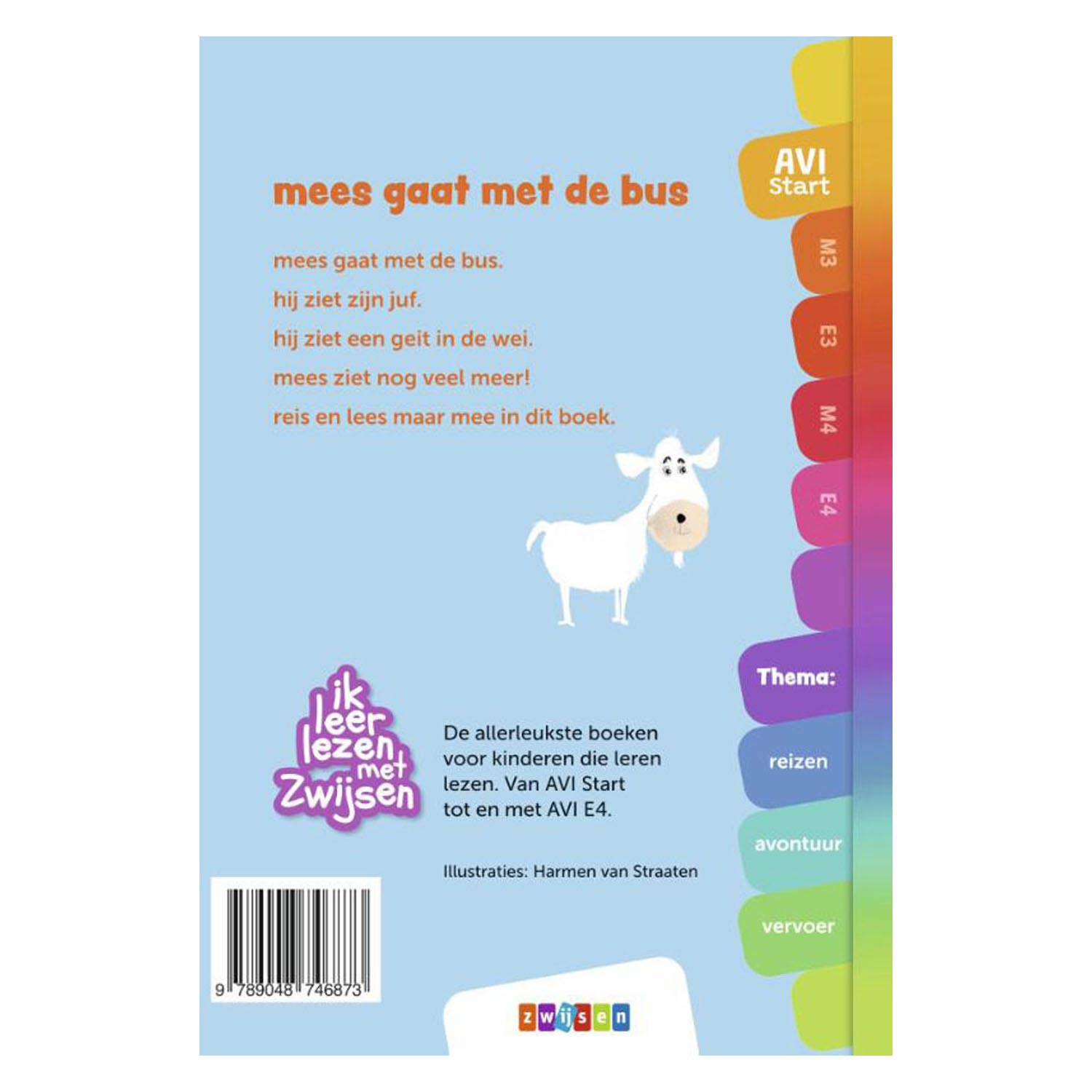 Ik leer lezen - mees gaat met de bus (AVI-Start)