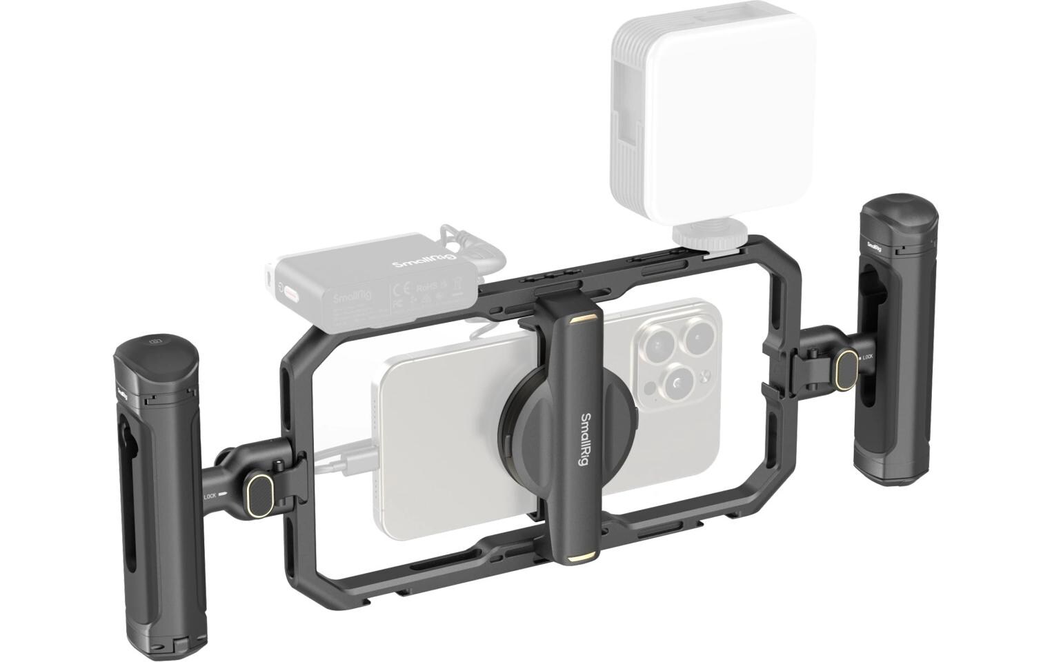All-in-One-Videokit für Smartphone-Entwickler Basic Edition<br>Eine professionelle Lösung für Videoaufnahmen mit Mobiltelefonen