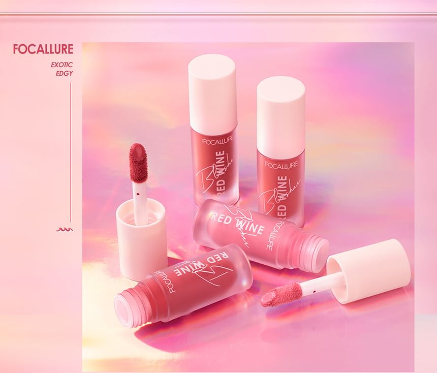 FOCALLURE - HANGOVER Red Wine Blusher - 4 kleuren
