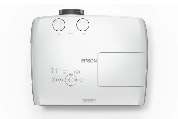 Epson EH-TW7100 - 3LCD-projektor - 3D - 3000 lumen (hvid) - 3000 lumen (farve) - 3840 x 2160 (2 x 1920 x 1080) - 16:9 - 4K - hvid