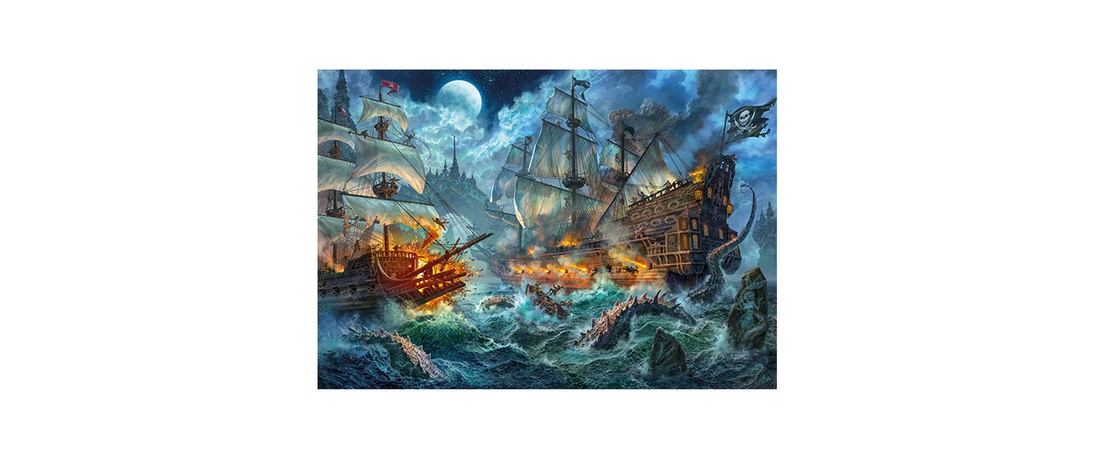 Puzzle Pirates BattlePuzzle mit 6000 Teilen