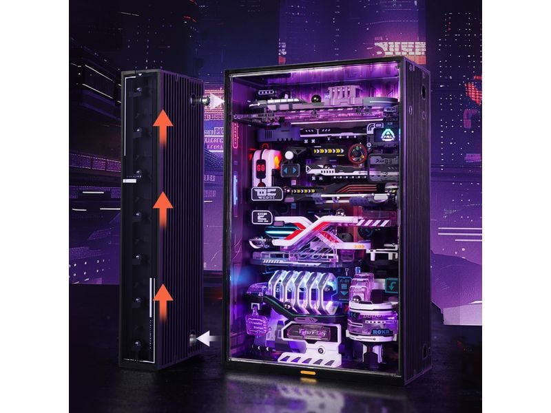 RoboTime Bausatz The Future City 140-teilig 3D-Puzzle aus aus Kunstoffteilen