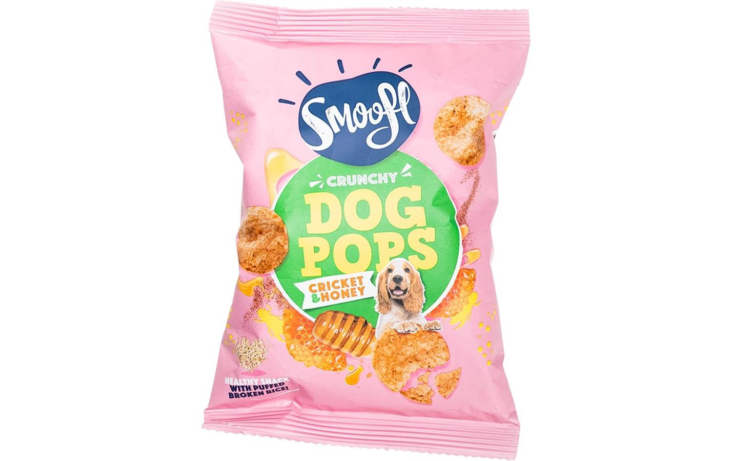 Leckerli Dog-Pops Grillen und Honig 24 gKnuspriger Hundesnack mit Grillenprotein und Honig