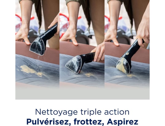 BISSELL - Aspirateur laveur Nettoyeur SpotClean Pro 1558N + 2 Oxygen Boost