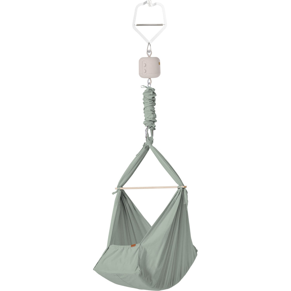 Køb MEMBANTU Sage Green Organic Baby Slyngevugge Basic
