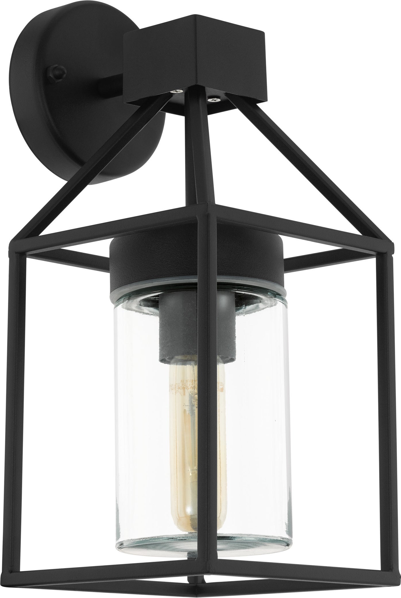 Eglo wandlamp Trecate zwart 17,5 x 19,5 x 37 cm