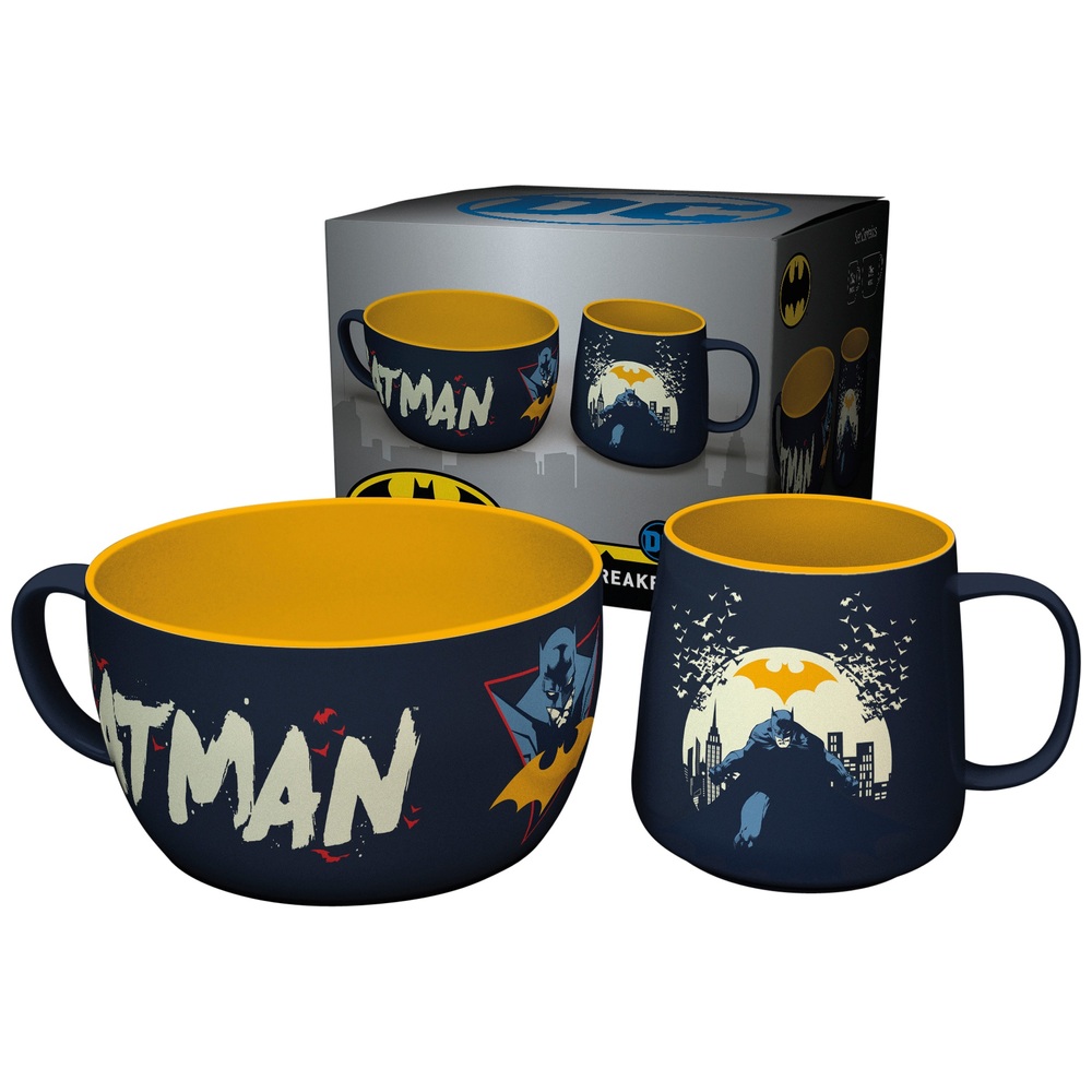 DC Comics Batman Frühstücksset