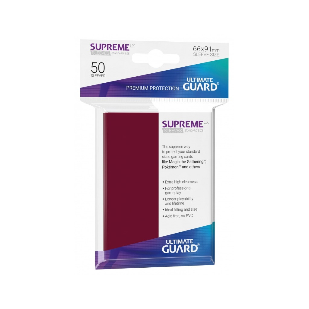 50 Supreme UX Sleeves Standard Size