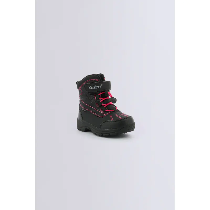 JUMP WPF NOIR ROSE BRILLANT BOOTS Synthétique Fille