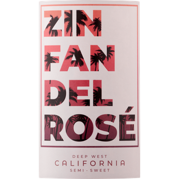 Deep West - Zinfandel - Rose - 750ML