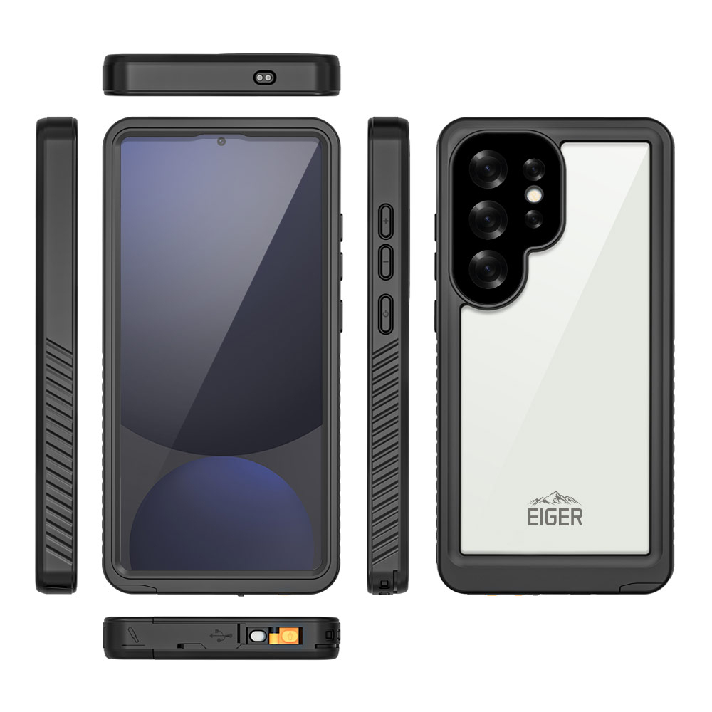 Samsung Galaxy S25 Ultra Avalanche Case Wasserfeste Outdoor Schutz Hülle IP68 (EGCA00735) - Schwarz