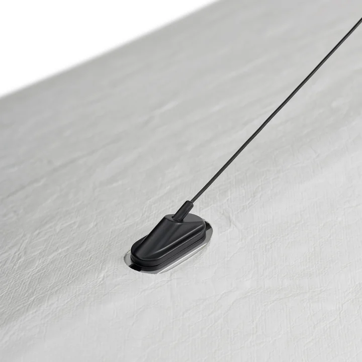 New Works - Tense LED Pendelleuchte, 70 cm, weiss