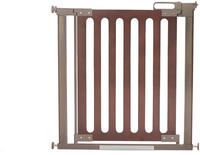 Safe & Care SafeGate Wood Pressure Fit Sikkerhetsgrind, Brun