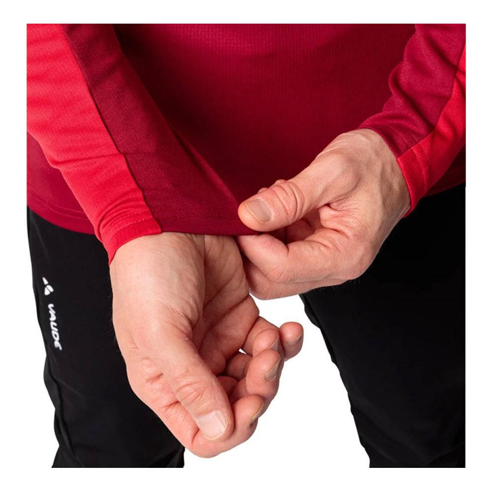 Vaude LARICE II - Sweat Homme 652 dark indian red