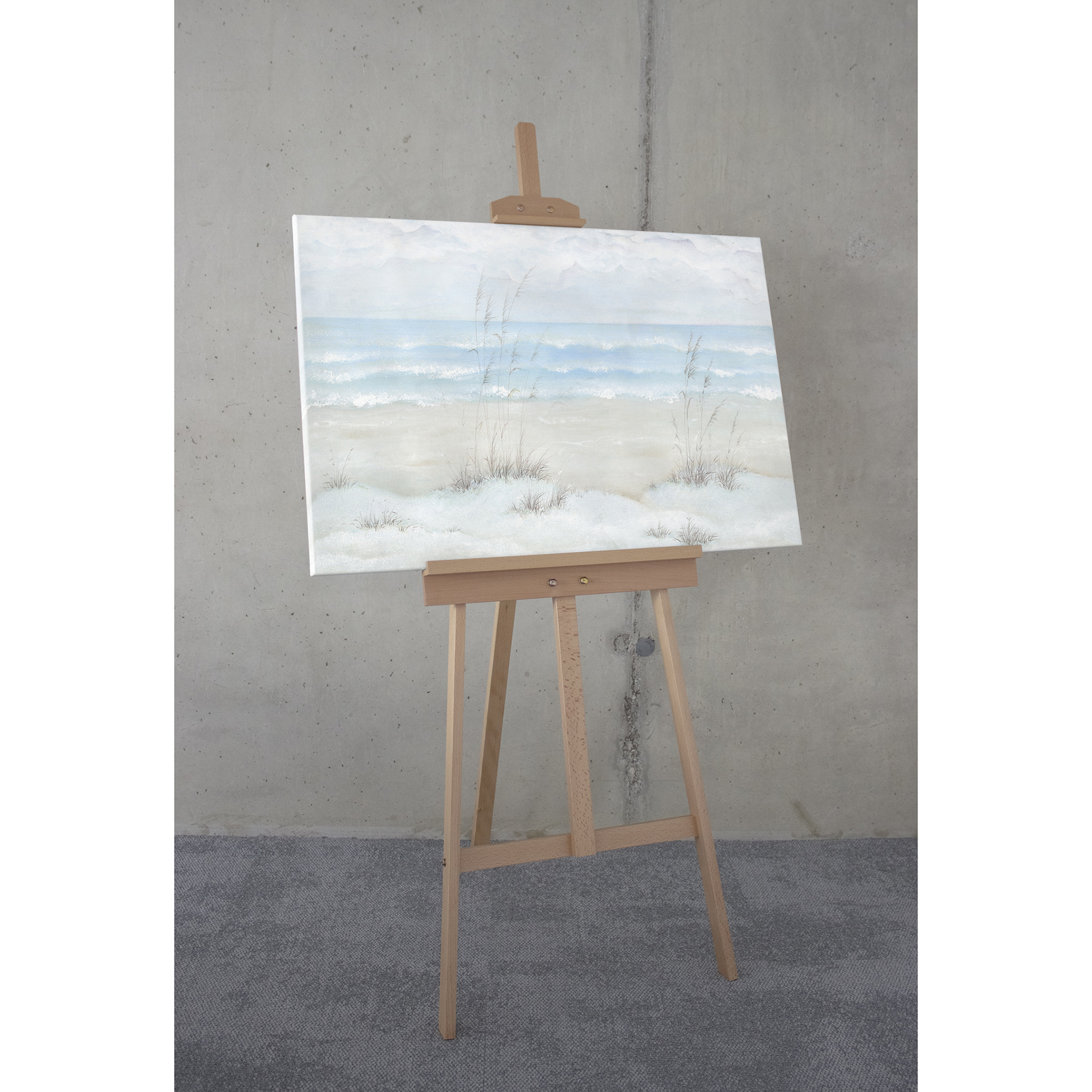 Keilrahmenbild TIME OUT - bunt - 60x90 cm